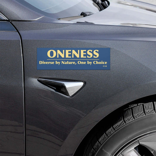 Oneness Car Magnet | Diverse by Nature, One by Choice - Oneness Perfume