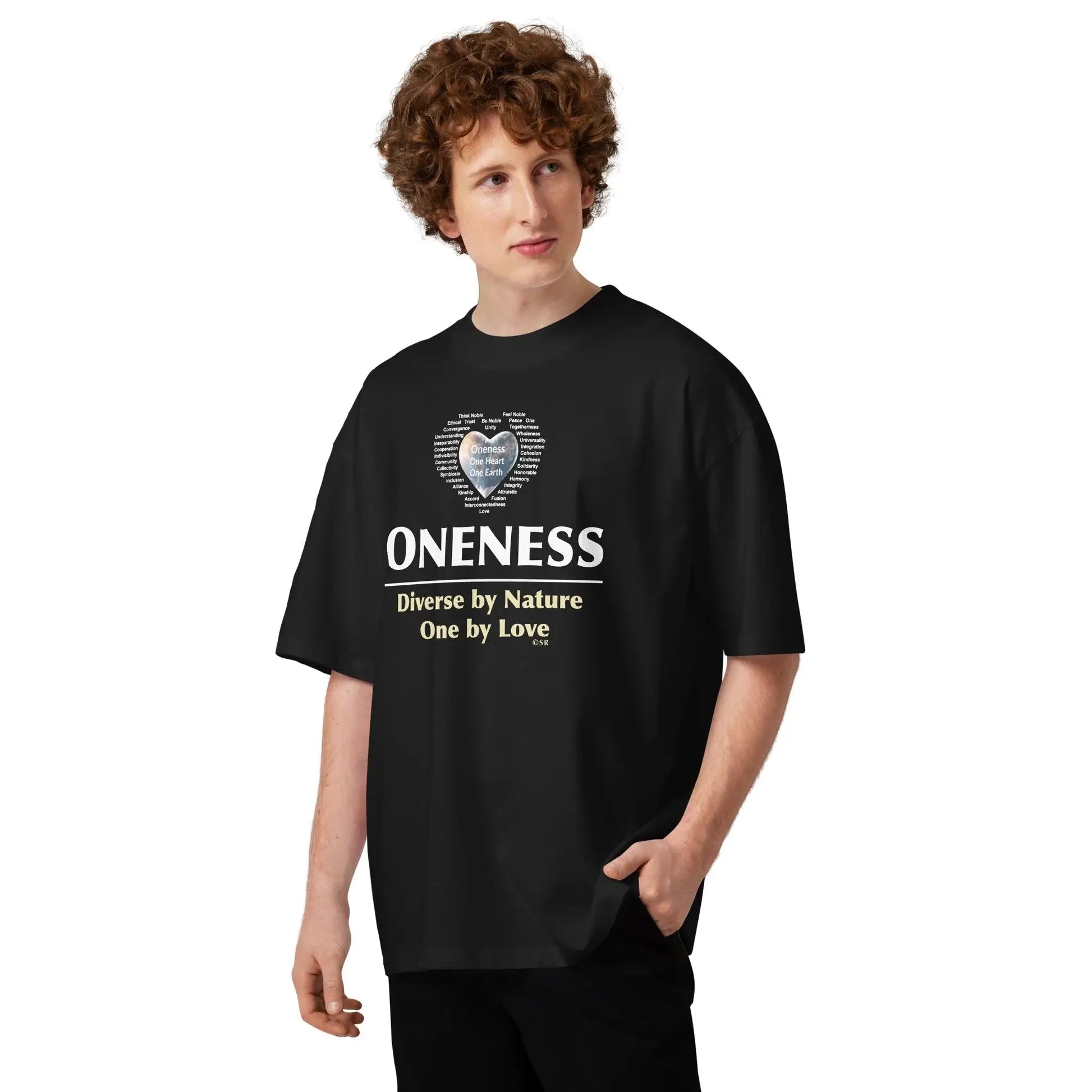 Oneness One Heart One Earth — Organic T-Shirt - Oneness Perfume