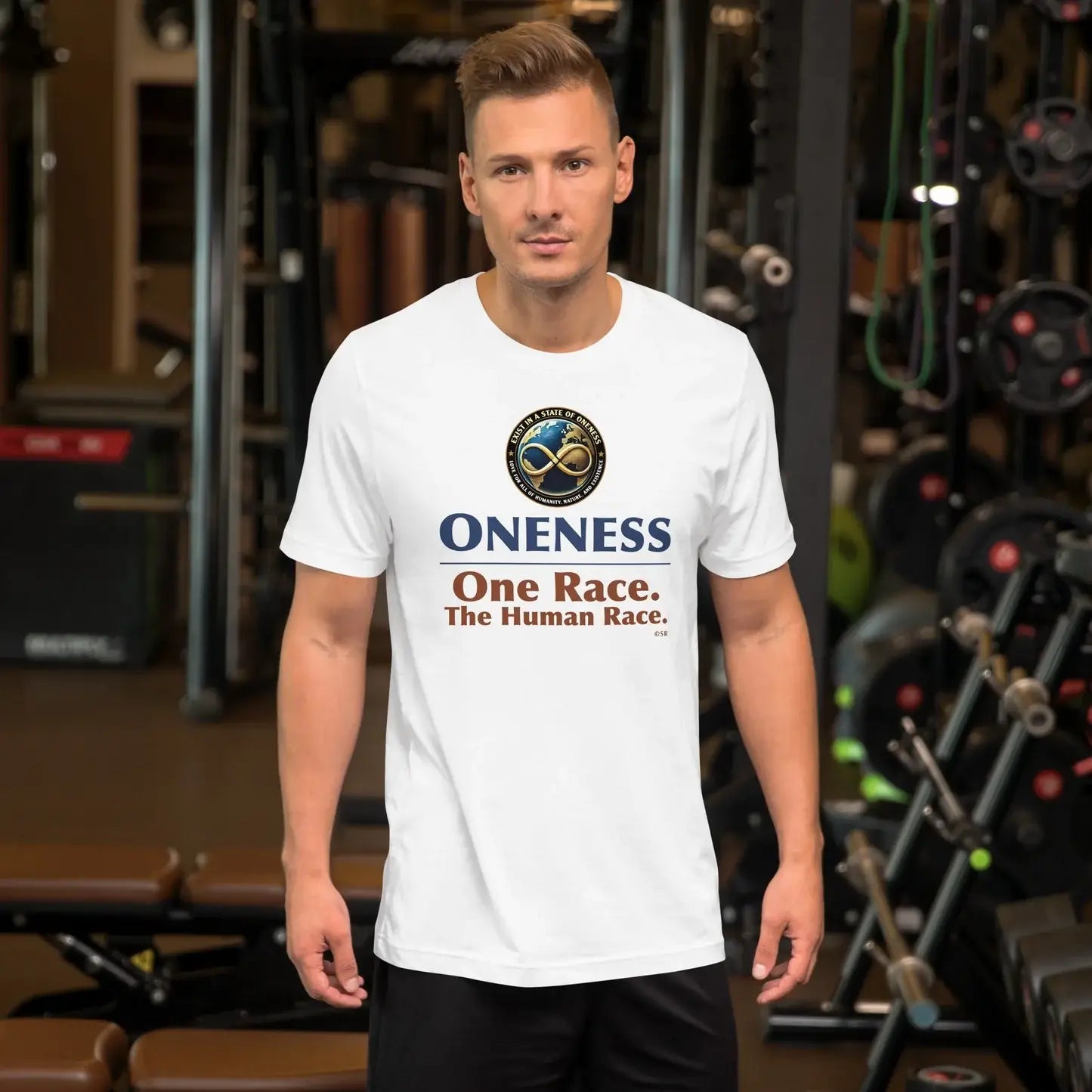 Oneness — One Race. The Human Race. T-Shirt - Oneness Perfume