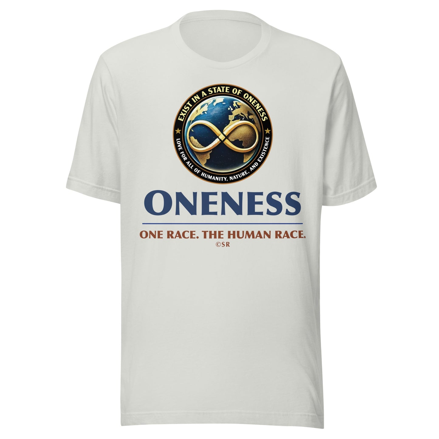 Oneness. One Race. The Human Race. Unisex t-shirt - Oneness Perfume