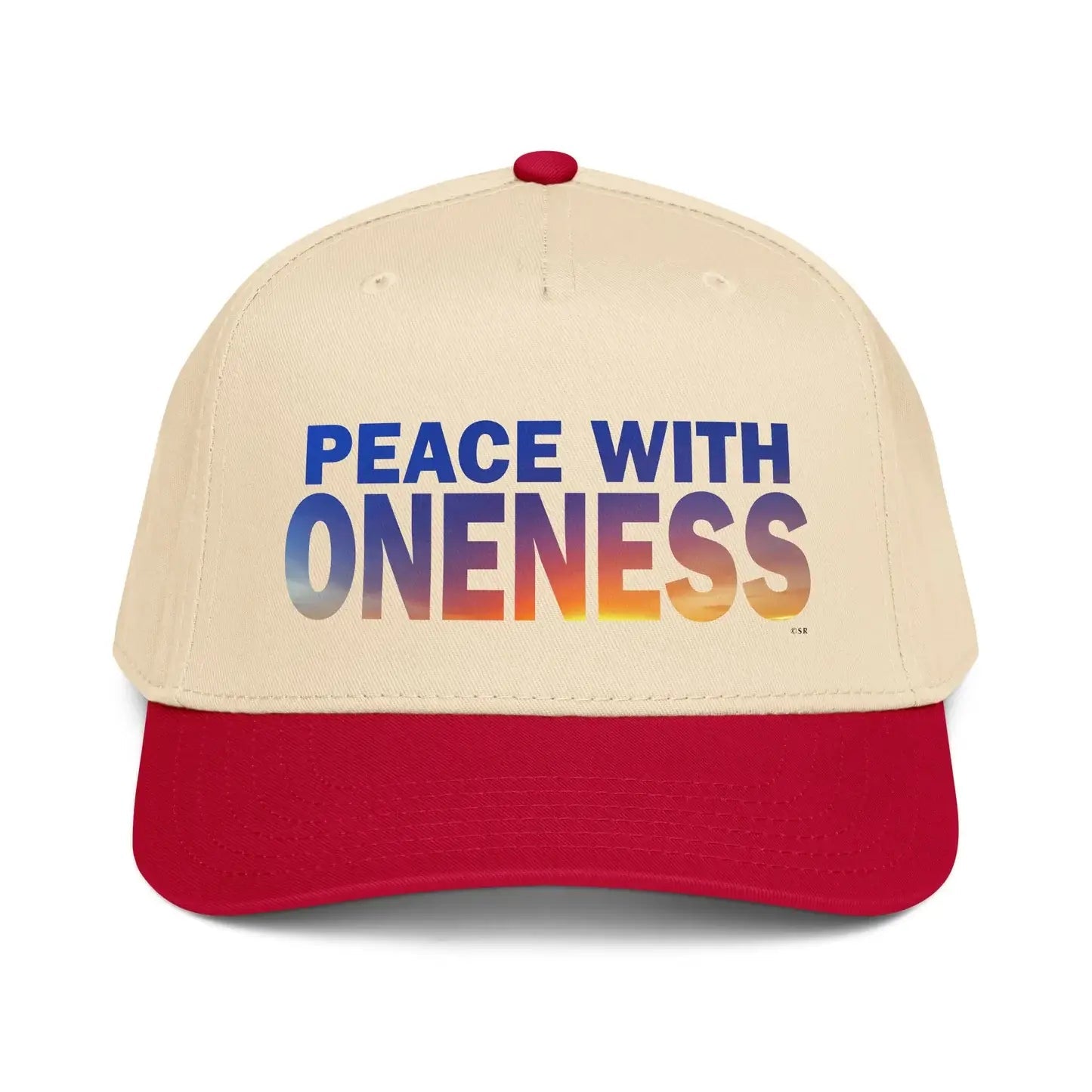 Peace with Oneness Cap Featuring Sunset Image - Oneness Perfume