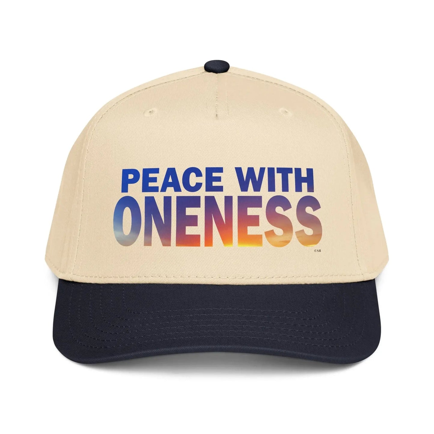 Peace with Oneness Cap Featuring Sunset Image - Oneness Perfume