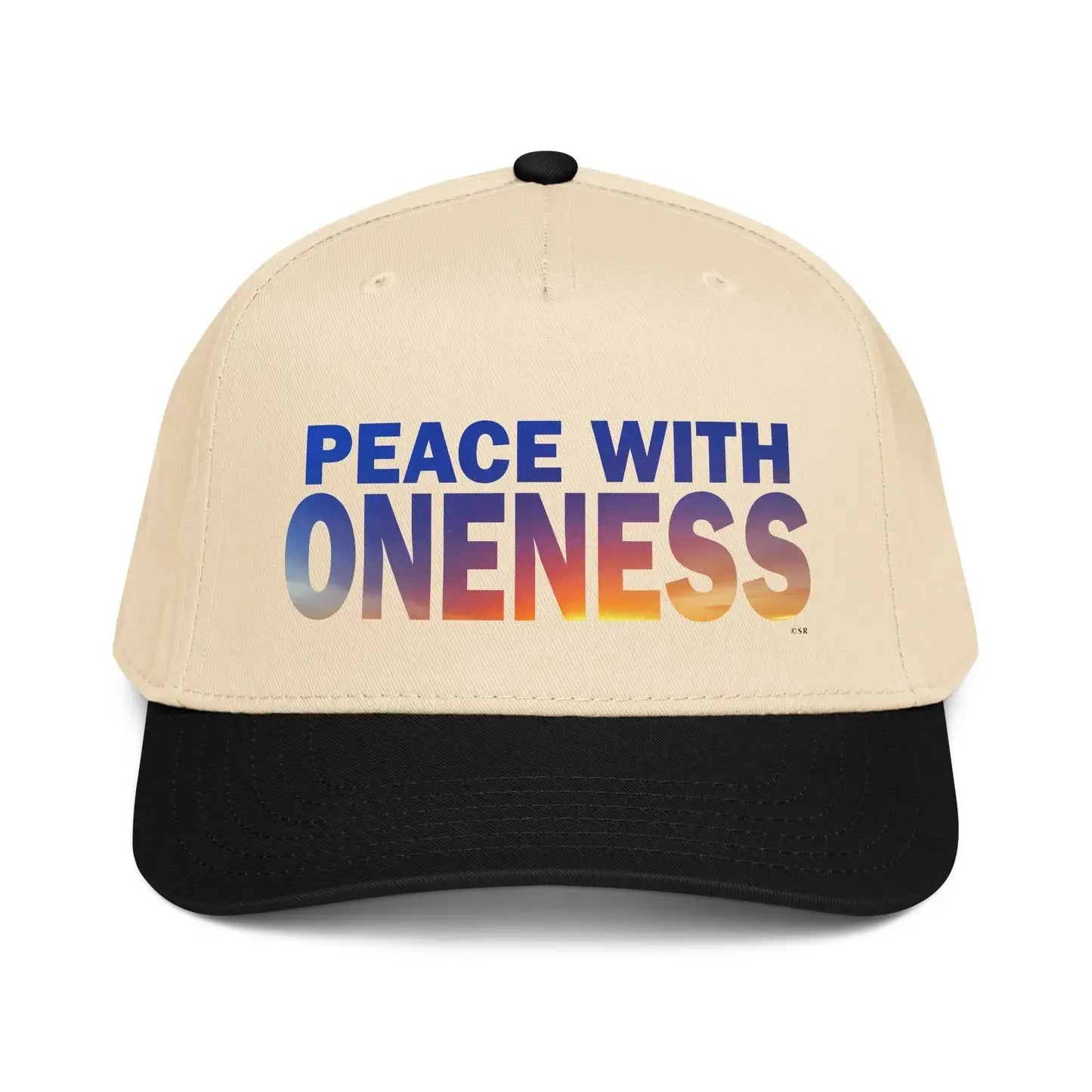 Peace with Oneness Cap Featuring Sunset Image - Oneness Perfume