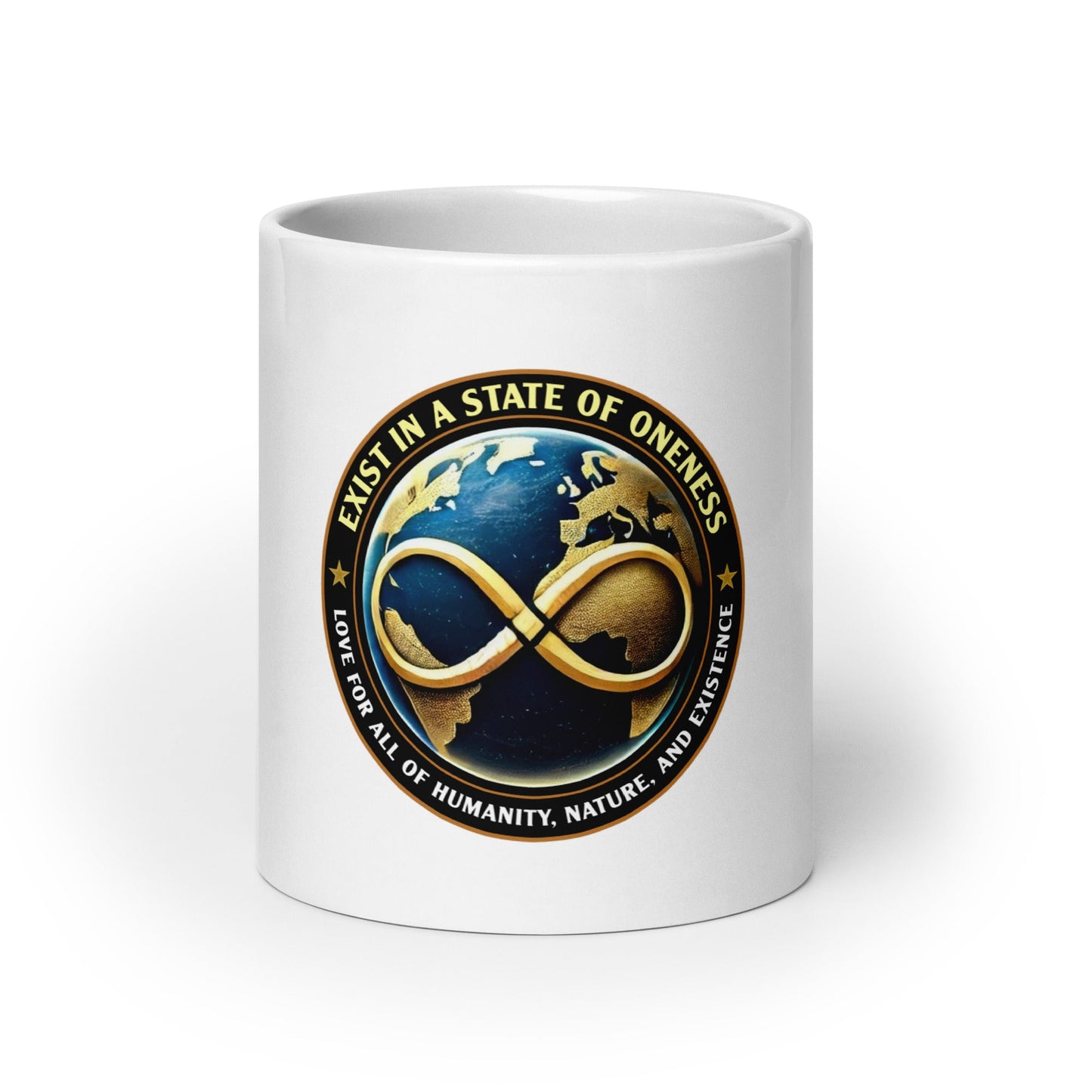 White glossy mug - Oneness Perfume