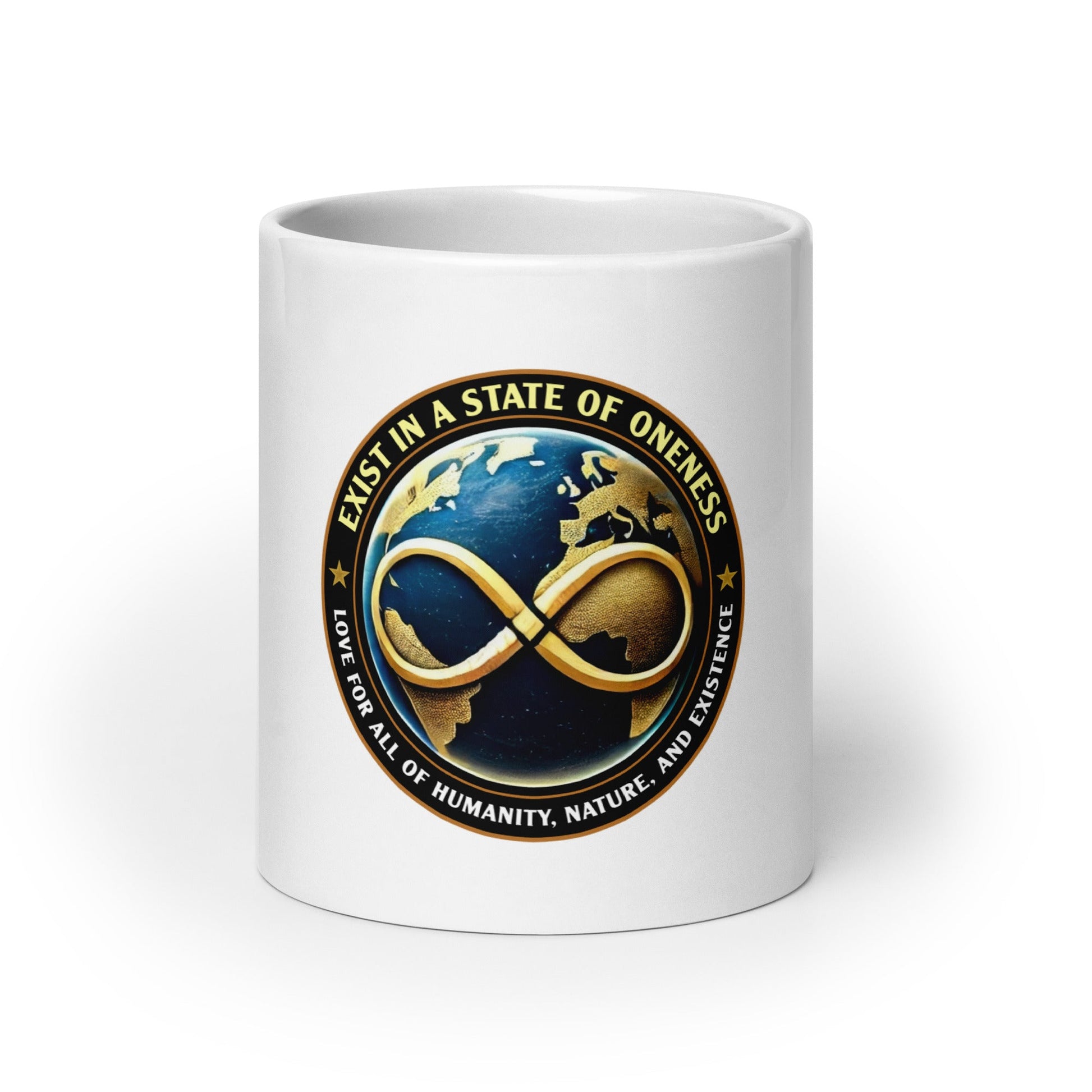 White glossy mug - Oneness Perfume